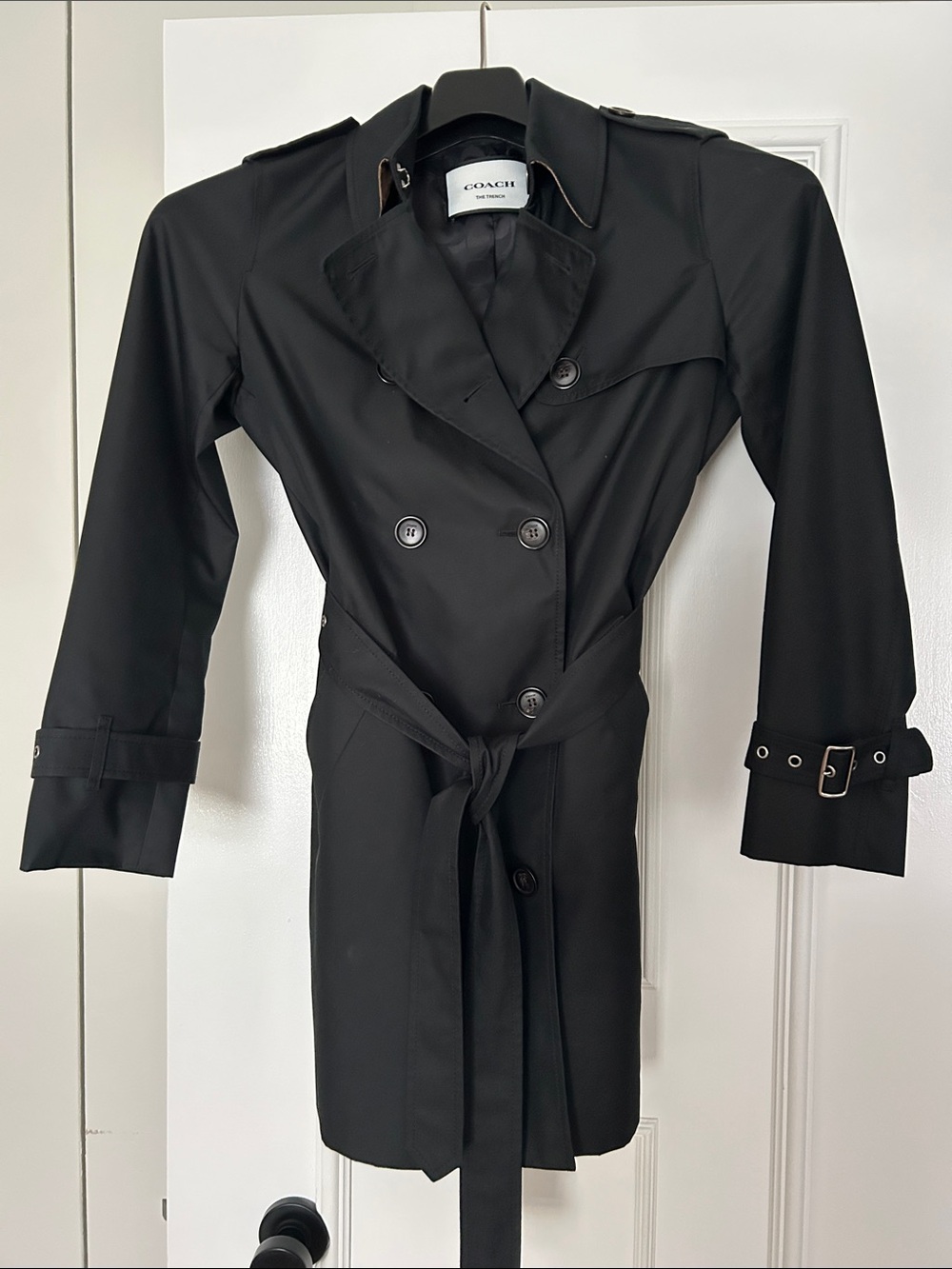 Coach Short Trench Coat